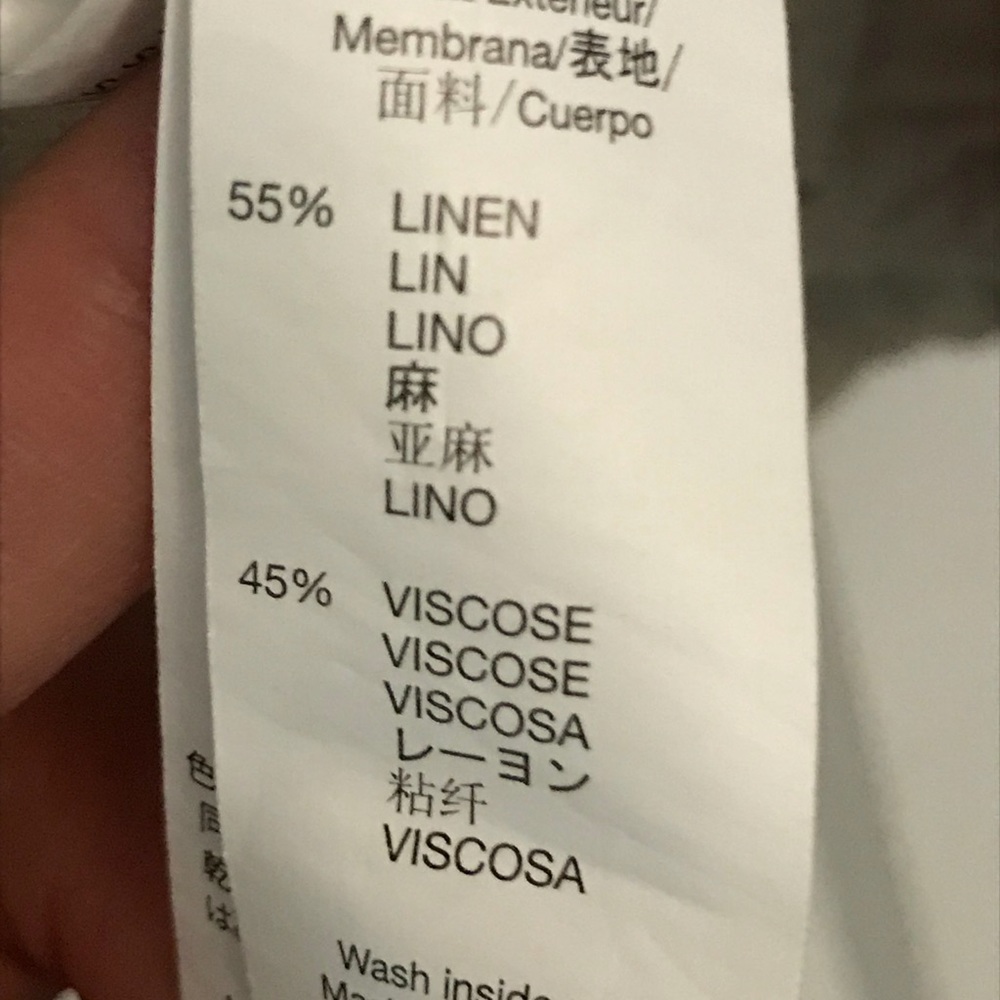 Gap Linen Blend Lightweight Jacket - image 5